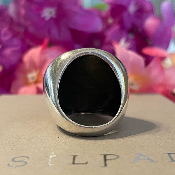 Silpada Sterling Silver Roman Coin Statement Ring R1901 BNIB Size 7 - Picture 9 of 14